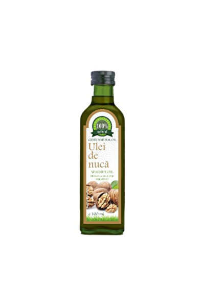 green natural Ulei de Nuca Presat la Rece 100% Oil - Walnut Oil, Carmita, 100 ml