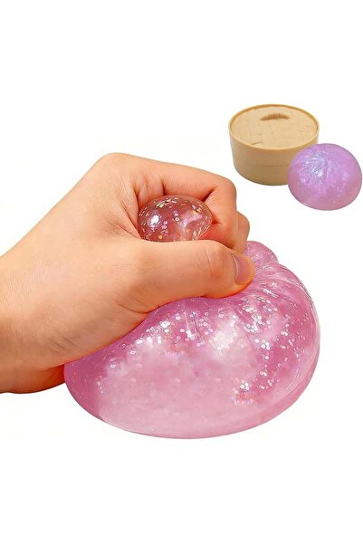ZeEs Glitter Dumpling Squishies, Squishies dumpling, Colorful Dumplings Stres...