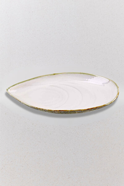 Paşabahçe Mussel Ceramic Serving Plate 31 Cm, Serving Plate, 1 Piece