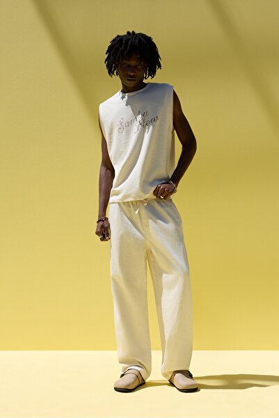 LEFTIES Baggy jogger kot pantolon