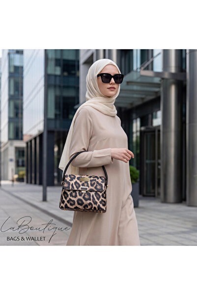 LA BOUTIQUE حقيبة إل بي 6908 ليوبارد