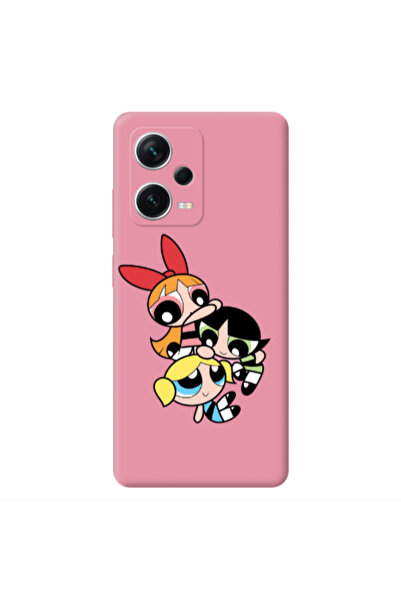 Other Xiaomi Poco X5 Powerpuff Pink Colored Silicone TPU Θήκη