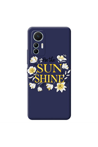 Other Xiaomi Mi 12 Lite Sun Shine Dark blue Colored Silicone TPU Θήκη