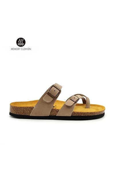 PLAKTON 181032 Nobuck Taupe
