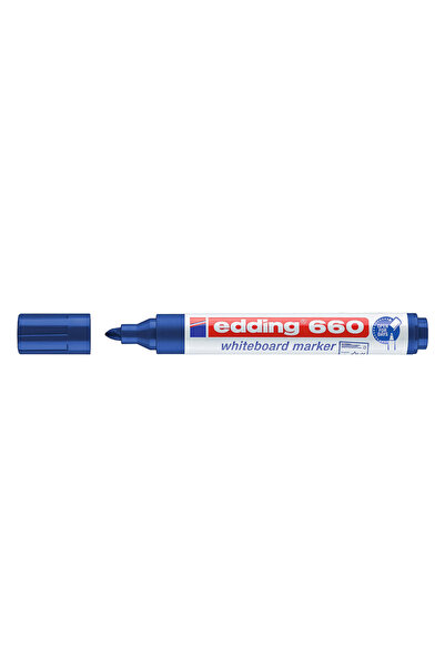 Edding μαρκαδόρος ασπροπίνακα 660, επαναγεμιζόμενος, μπλε