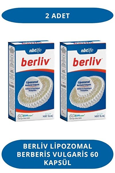 Nbt İlaç Berliv Lipozomal Berberis Vulgaris 60 Kapsül (2 Adet)