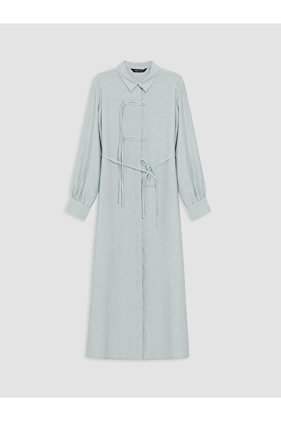 LC Waikiki Nevavm Contrast Modal Blended Shirt Dress