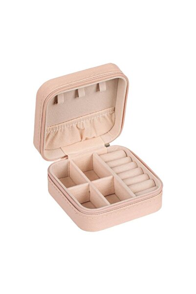 OEM Organizator compact pentru bijuterii, cutie de călătorie elegantă 10x10x5cm