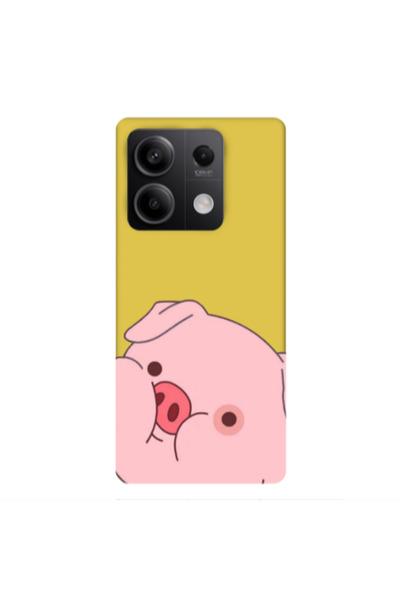 Other Xiaomi Redmi Note 13 5G Piggy 2 Yellow Colored Silicone TPU Θήκη