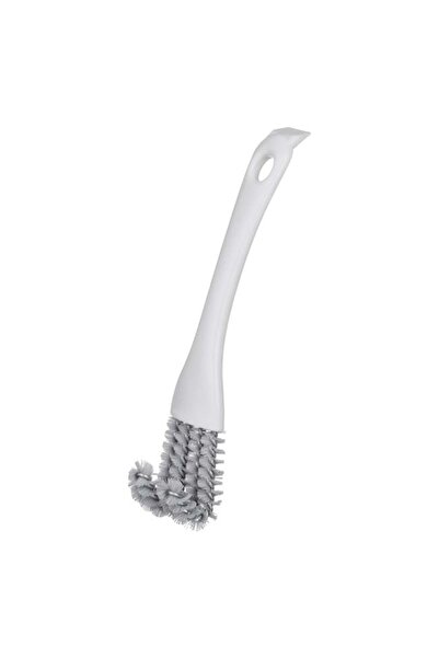 OEM Perie Curbata Alba de Curatat Gratar BBQ 17x3.5cm, Curatare Rapida pentru...