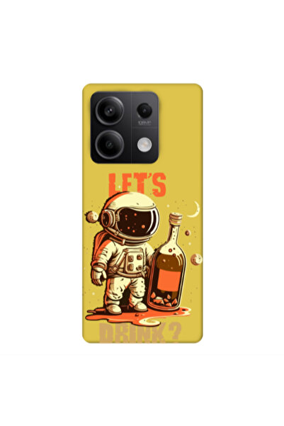Other Xiaomi Redmi Note 13 5G Lets drink Yellow Colored Silicone TPU Θήκη