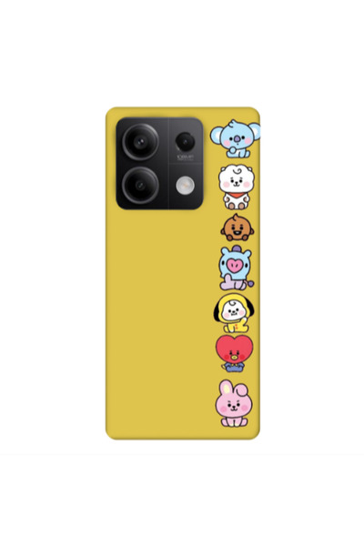 Other Xiaomi Redmi Note 13 5G Lovely animals Yellow Colored Silicone TPU Θήκη