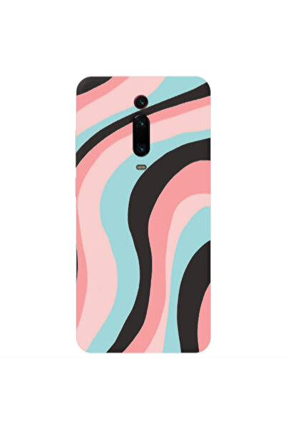 Other Xiaomi Mi 9T Pro Colored lines Black Colored Silicone TPU Θήκη