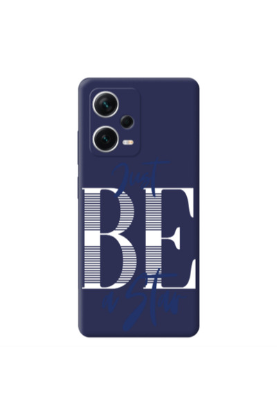 Other Xiaomi Poco X5 Just Be a Star Dark blue Colored Silicone TPU Θήκη