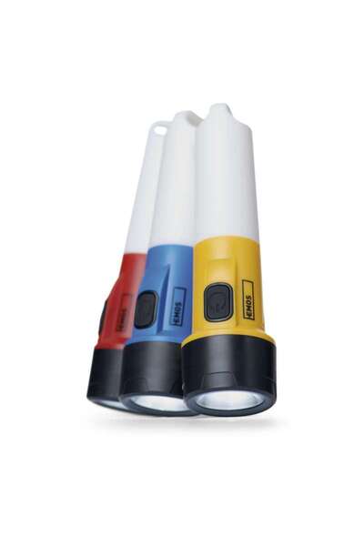 InLight Φακός LED 70lm Μπαταρίες 2*AA Μπλε-Λευκό Emos P3212