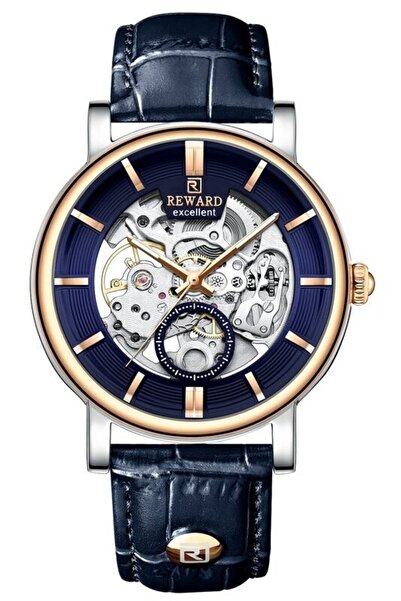 Reward Rd334021M Automatic Men's Wristwatch with Leather Strap