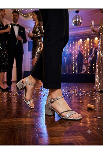 Best Group Women's Stoned New Season Evening Dress Shoes