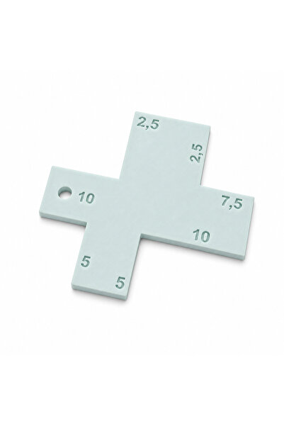 BESİNG 3D Printing Measuring Ruler for Bag Corner Drawing