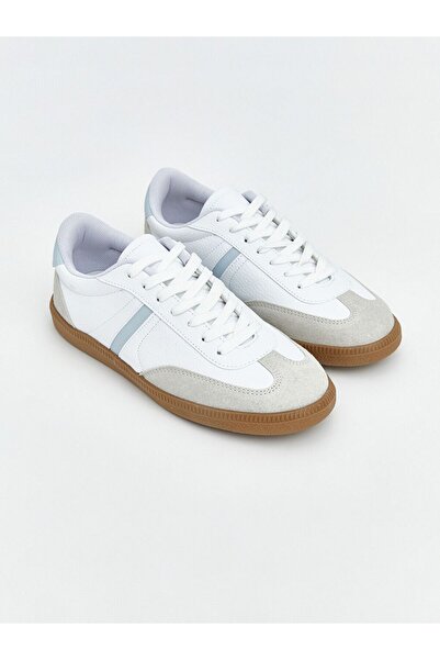 LC Waikiki Lcw Steps White Leather-Look Women's Sports Shoes