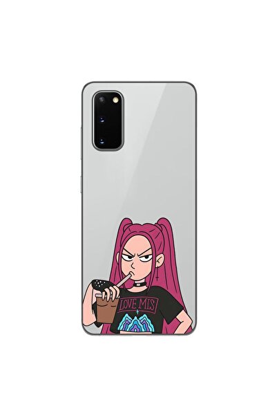 OEM Husa compatibila cu Samsung Galaxy S20 Silicon Model KPop Demon Hunters S...