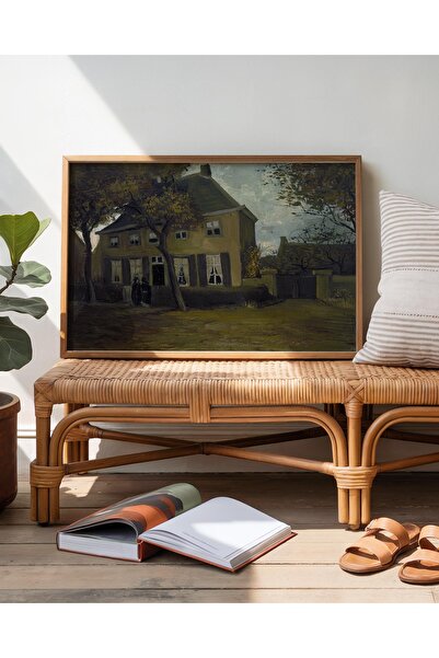 Pegziz Pictură de Vincent van Gogh: Casa Pastorului din Nuenen |   Poster cu ...
