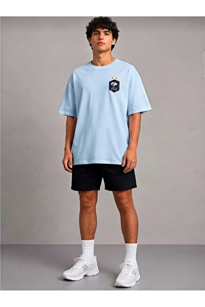 EFFRENATU Basic Oversize T-Shirt and Shorts Set – Relaxed Fit, Casual Sports ...