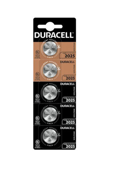 Duracell Μπαταρία ρολογιού λιθίου CR2025 3V 5 τεμάχια