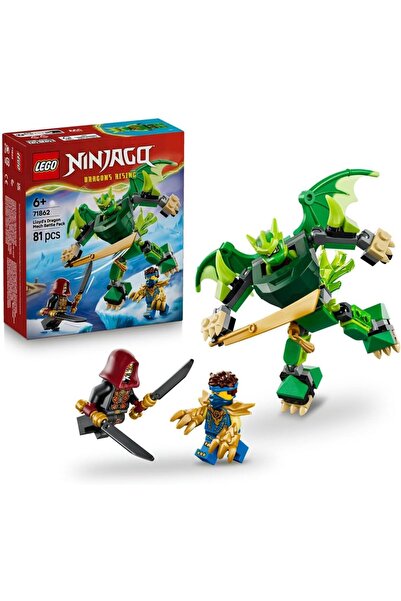 LEGO NINJAGO Lloyd's Dragon Mech Battle Pack, 81 Pieces