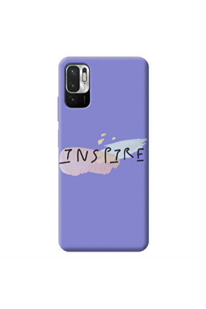 Other Xiaomi Redmi Note 10 Pro 5G Inspire Purple Colored Silicone TPU Θήκη