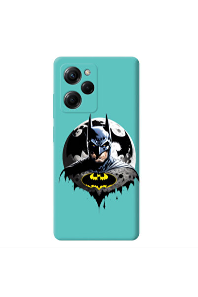 Other Xiaomi Poco X5 Pro Batman 3 Turquoise Colored Silicone TPU Θήκη