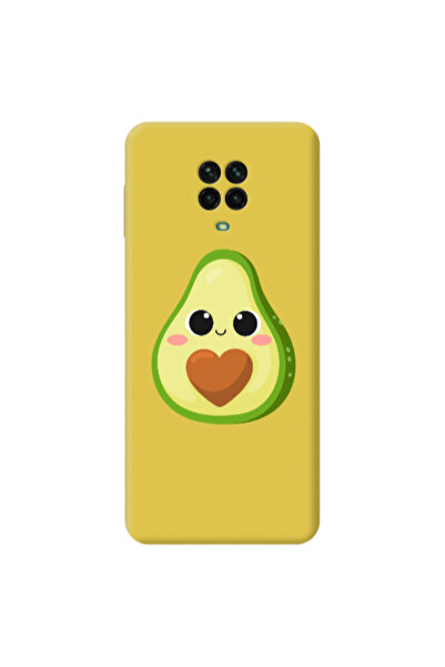 Other Xiaomi Redmi Note 9 Pro Baby avocado Yellow Colored Silicone TPU Θήκη
