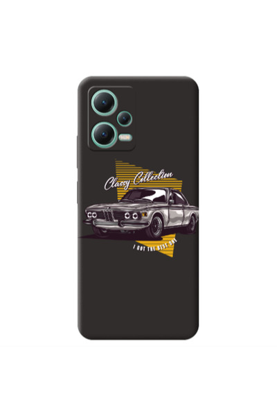Other Xiaomi Redmi Note 12 Pro 5G Classy Collection Black Colored Silicone TP...