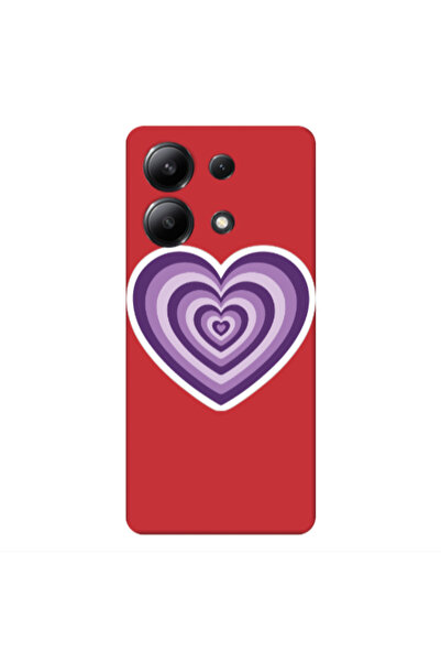 Other Xiaomi Redmi Note 13 4G My Heart Is Yours 2 Red Colored Silicone TPU Θήκη