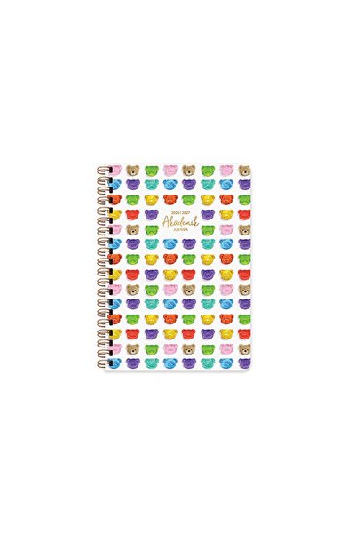 KESKİN COLOR Sharp 17*24 Spiral Academic Agenda - Teddy