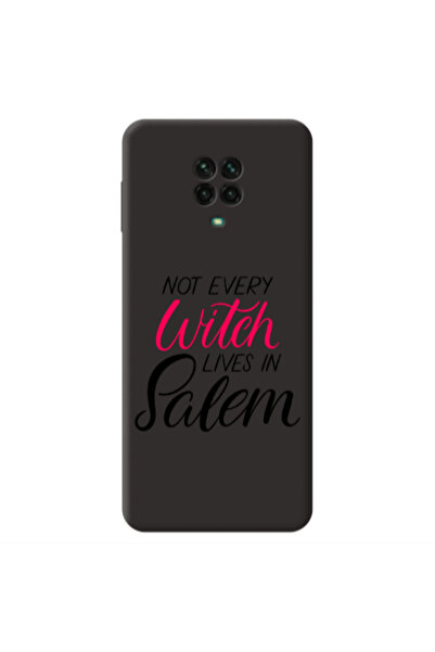 Other Xiaomi Redmi Note 9 Pro Not every witch lives in salem Black Colored Si...