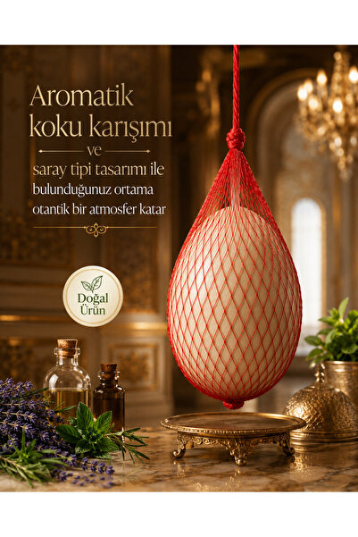 DEVU Devekuşu Yumurtası İç Mekan Doğal Haşere Kovucu Aromatik Bitkilerle Hazı...