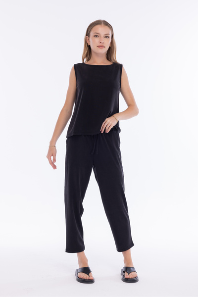 Bled Premium 2-Piece Modal Set – Carrot Pants & Blouse