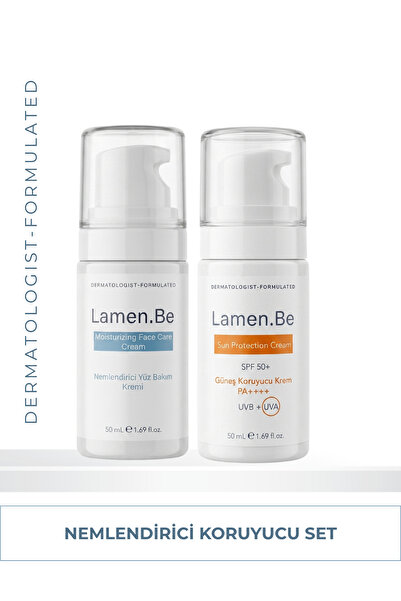 Lamen.Be Leke Karşıtı SPF50+ Güneş Kremi ve Peptit & Hyalüronik Asit Destekli...