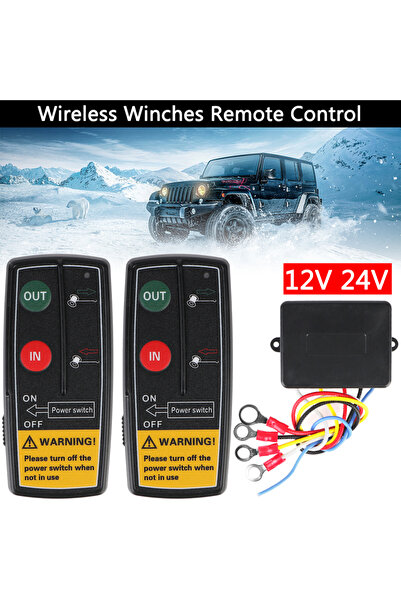 Choice Winch Remote Control System 12V 24V Handset Switch Controller Wireless...