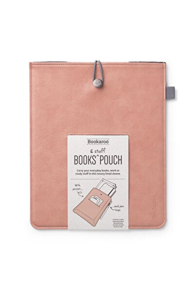 İF Bookaroo Books & Stuff Pouch Book&Notebook Cover Blush
