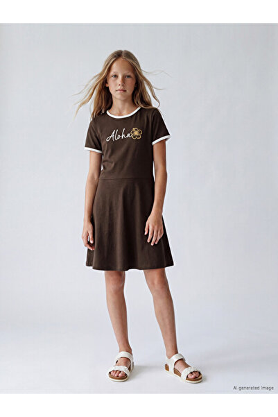 LC Waikiki I Zero Roba Yaka Printed Girl's Dress from Freezen Store