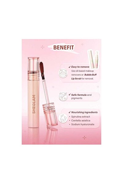 SHEGLAM FALL IN LİNE PEEL OFF LİP LİNER STAİN MAUVELOUS 010