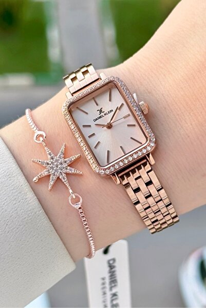 Daniel Klein Rose Renk Hediye Paketli 21 Mm Kadın Kol Saati