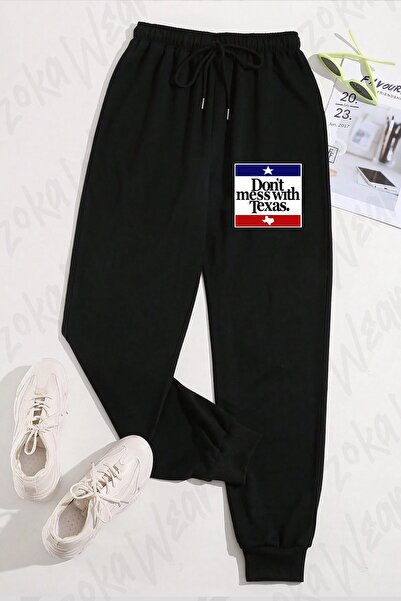 ZOKAWEAR Unisex Don'T Mess with Texas Printed Sweatpants