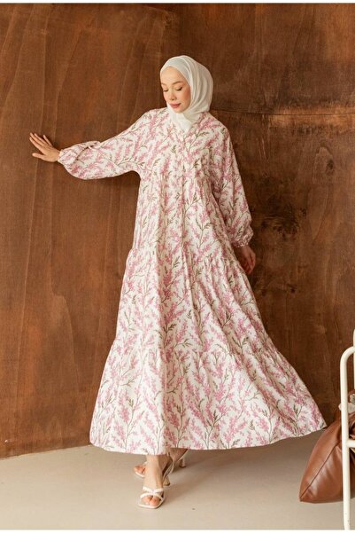 lavrisa Women's Patterned Modal Dress