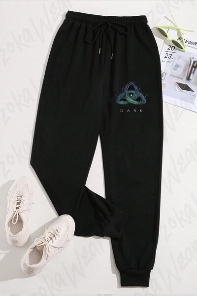ZOKAWEAR Unisex Forest Dark Printed Sweatpants