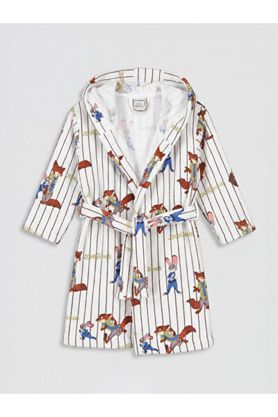 LC Waikiki Zootopia Printed Children's Bathrobe for Style Enthusiasts from Uz...
