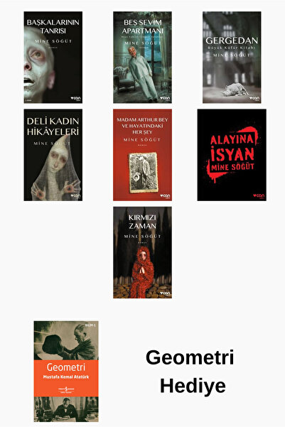 CAN Mine Söğüt 7 Kitap Seti + Geometri