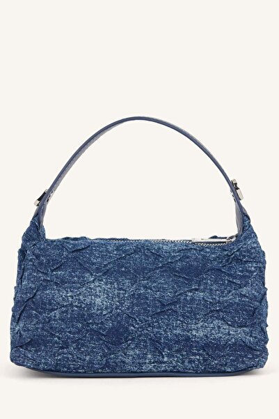 DeFacto Navy Blue Jean Shoulder Bag for Girls G8340A8Ns