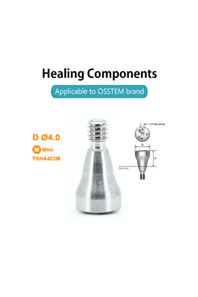 Choice48 TSHA403M JNSUR Dental Healing Components Implant Accessories Compati...